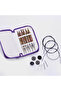 KnitPro Symfonie Wooden Changeable Line Thick Numbers Skewer Set + Honey Knitting House Skewer Meter - 2