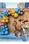 Toy Story Birthday Concept Balloon Chain 65 Pieces