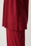 Women's Red Corded Knitted Blouse Trousers Set KH00088 - 7