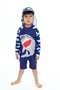 Boys' Swimsuit with Hat Boys' Jumpsuit Swimsuit Children's Pool Swimsuit Sea Swimsuit - 4
