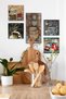 5 Piece Coffee Cups, Teapot Wall Decor Painting Set for Living Room Bedroom Concept - 2