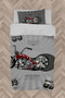 BABY AND KIDS ROOM Motor Patterned Duvet Cover Set