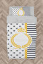 Baby and Children's Room Crown Wreath Star Bedding Set Bmn-8332