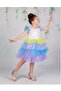 Colorful Layered Girls' Dress - 5