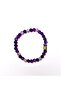 6 mm Purple Agate Stone Bracelet - 2