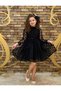 Girl's Polka Dot Lace Tutu Dress - 4