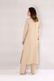 Long Linen Tunic - Beige - 8