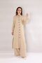 Long Linen Tunic - Beige - 6
