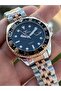 30 Mt Waterproof Men's Wrist Watch with Steel Cord Calendar EFM11196-E2 - 3