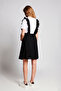 SCARLETT Straps Frilly Comfortable Black Maternity Salopet Skirt - 5