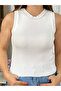 Ecru Knitwear Blouse with Jewelled Collar