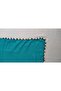 Glass Beaded Crochet Petrol Green Head Covering Scarf Prayer Cloth - 2