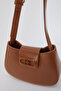 Tan Women's Shoulder Bag 05PO24Y1854 - 4
