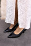 TEYA WOMEN BLACKHEEL SHOES - 6