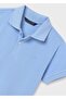 Boy's Blue Polo Neck T-shirt 00890-045 - 3