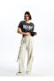 Elastic Waist Standard Fit Women's Cargo Pants