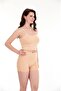 Laser Cut High Waist Single Shorts - Otr4000 Ten - 3