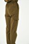 Khaki Lycra Cargo Pocket Doctor Nurse Uniform Single Bottom Unisex - 5
