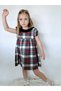 Girl's Green Short Sleeve Cotton Dress - Crew Neck Casual Summer Wear 1-7 Years - 2