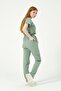 Green Lycra Cargo Pocket Doctor Nurse Uniform Single Bottom Unisex - 7