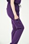 Purple Lycra Cargo Pocket Doctor Nurse Uniform Single Bottom Unisex - 4
