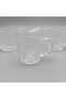 Ice Looking Glass Cup Set for 6 People - 2