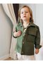 Green (Khaki) Trench Coat Children's and Baby Clothing Holiday Gift for Boys and Girls - 4