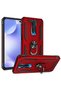 Xiaomi Poco X2 - K30 Case Dual Layer Polycarbonate Protection and Magnetic Holder Stand Ring - 3