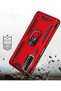 Case for Huawei P Smart 2021 Dual Layer Polycarbonate Protection and Magnetic Holder Stand Ring - 5
