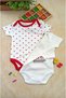 Girl, boy, baby, lint-written bodysuit bodysuit set of 2 6 9 12 months. - 2