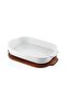 Woody Oven Dish with Lid 33x19 cm - 3