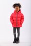 Children's, Water and Windproof, Inner Fleece, Hooded, Pocket Snap, Puffer Jacket & Coat RB-750 - 3