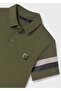Mayoral Nukutavake Boy's Sleeve Striped Polo Collar T-SHIRT 6114 - 2