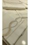 100% Cotton Satin Embroidered Duvet Cover Set - Double Size // 6 Pieces / Elegant Dowry Set/ - 7