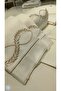 100% Cotton Satin Embroidered Duvet Cover Set - Double Size // 6 Pieces / Elegant Dowry Set/ - 5