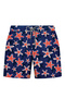 Printed Patterned Sea Shorts Gts Red
