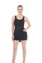 1608 Normal and Large Size Strappy Skirt Dress Swimsuit - 2
