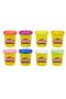 Play-doh 8-piece rainbow colors dough e5044-e5062