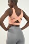 Women's Melon Cross Back Bustier - 4