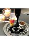 منديل كوكتيل مطرز 2 قطعة