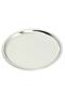 6 Pieces Stainless Steel Round Serving Plate Presentation Tray 21.5cm - 3