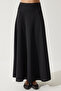 Women's Black Tunic Skirt Knitted Set DD01317 - 8