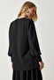 Women's Black Tunic Skirt Knitted Set DD01317 - 9