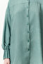 Mint Linen Aerobin Oversized Woven Shirt TCTSS24TG00065 - 5