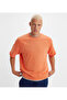LE SS TEE Men's Coral-Orange T-Shirt - 3