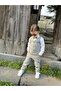 Linen Striped Vest Suit Milk Coffee - 5