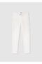 Girl's Cream Trousers 06511-032 - 4