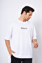 Sports T-Shirt Men's White Color Brooklyn Printed Round Neck - 2