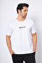 Sports T-Shirt Men's White Color Brooklyn Printed Round Neck