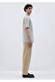 Grey Premium Basic T-Shirt Loose Fit / Relaxed Cut 0612146-80018 - 4